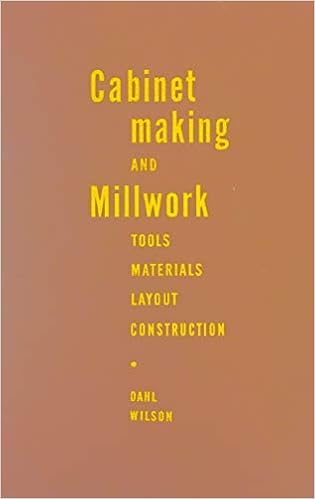 Cabinetmaking And Millwork Tools Materials Construction Layout
