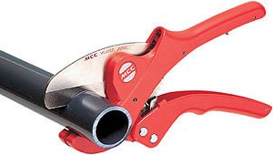 MCC Tools - Ratcheting PVC CPVC Pipe Cutter - 1¼''(up to 1 5/8'') (Plumbing, Irrigation & Automotive)