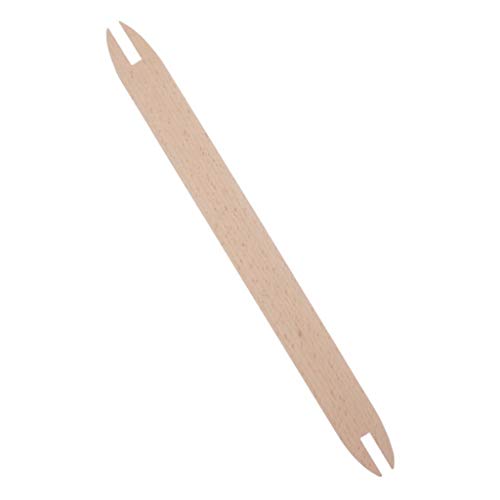 perfektchoice Solid Beech Wooden Shuttles Knitting/Weaving Tool Loom Machine Accessory for DIY Crafts Kids Handicrafts Supplies - Wood, 30x2.3cm