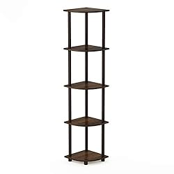 Furinno Turn-N-Tube 5 Tier Corner Display Rack