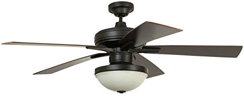ELLINGTON 52" RIVERFRONT AGED BRONZE LIGHT OUTDOOR WET Ceiling Fan RVF52ABZ5 ,product_by: pacificindoorsca_229141429436278