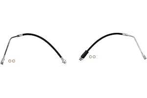 AUTO DN 2X Front Brake Line Brake Hose Front Brake Hydraulic Hose For Chevy Tahoe 1995 1996 1997 1998 1999 2000 For Chevrolet Tahoe 1995 1996 1997 1998 1999 2000 For GMC Yukon 1992-2000