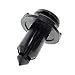 MOTOALL Nylon Bumper Engine Cover Fender Grille Trim Panel Shield Retainer Fastener Rivet Push-Type Clips for 10mm Hole Subaru 90914-0007 (100pcs)