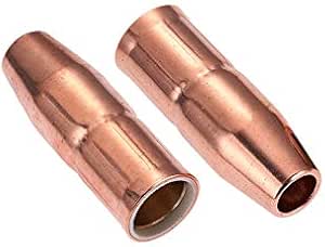 2pcs MIG Welding Nozzles 169-724 - 1/2 Inch Recessed Tip, Copper, Fit For Miller M25 M40 Hobart Welding Gun - View #8