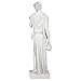Design Toscano Hebe Greek Woman Patron of Youth Indoor/Outdoor Garden Statue, Estate Size, 62 inches tall, Cast Stone Resin, Antique Stone Finish