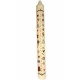 Alexander Taron 5034W German Advent Candle-White-12 H W x 1.25