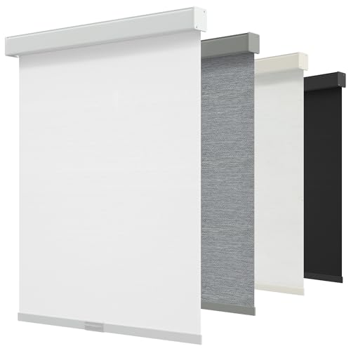 GENIMO Cordless Blackout Roller Shades 34" W