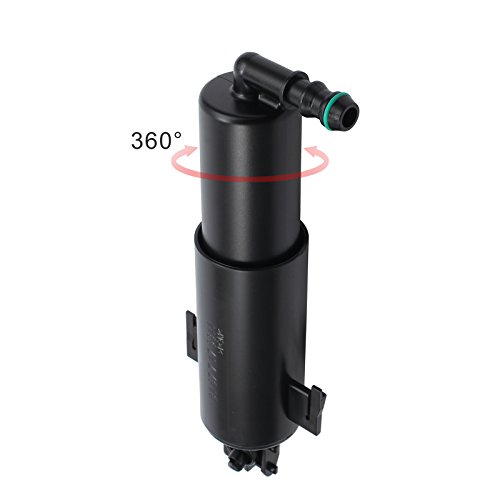 Headlight Washer Nozzle Cylinder Left or Right Headlight Headlamp Washer Nozzle JET Sprayer 61677179311 61677308526 for BMW E90 3 Series