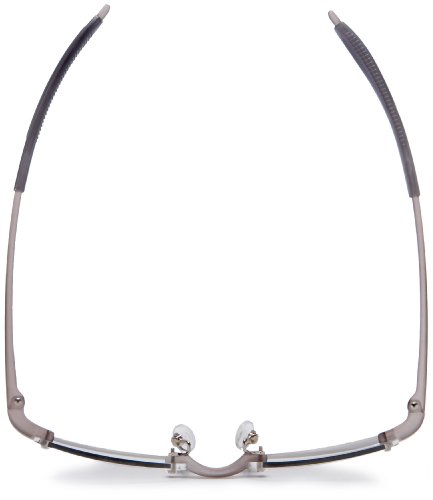 Visualites 201 Reading Glasses,Smoke Frame/Clear Lens,1.75 Strength,48 mm