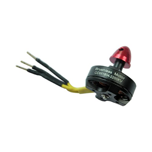 Red Brushless outrunner Motor CCW1804-2200kv for 2-3s RC 250 Quadcopter Drone