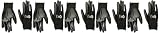 Grease Monkey Gorilla Grip Slip Resistant All Purpose Work Gloves 5 Pack (X-Large)