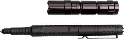 BladesUSA YC-124ST Multi-Tool Knife Pen Style Hand Tool with Led Black