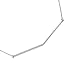 Minimal Chic Chevron Necklace (Silver-Plated-Base)