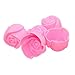 10X Silicone Rose Muffin Cookie Cup Cake Baking Mold Chocolate Jelly Maker Mould