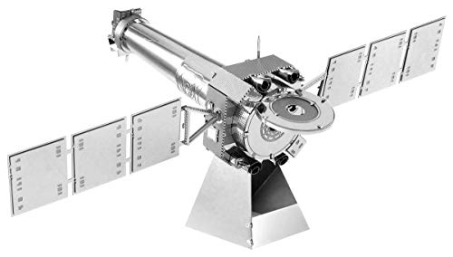 31NFvHjhkSL Fascinations Metal Earth 3D Metal Model Kits Space Set of 3 Hubble Telescope - Kepler Spacecraft - Chandra X-Ray Observatory - Image 5
