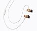 Symphonized XTC Premium Genuine Wood in-Ear Noise-isolating Headphones with Microphone (White)