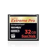 Sandisk 32 GB Extreme Pro CF 160MB/s High Speed UDMA7 Compact Flash Card