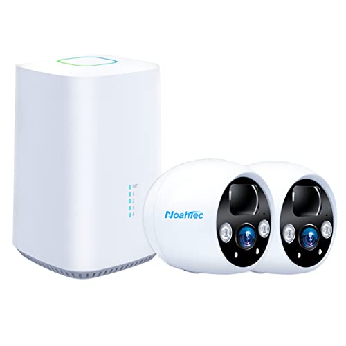 NoahTec Home Security Cameras Wireless Outdoor, 2K Wireless Security