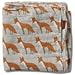 Milkbarn Organic Swaddle (Orange Fox)