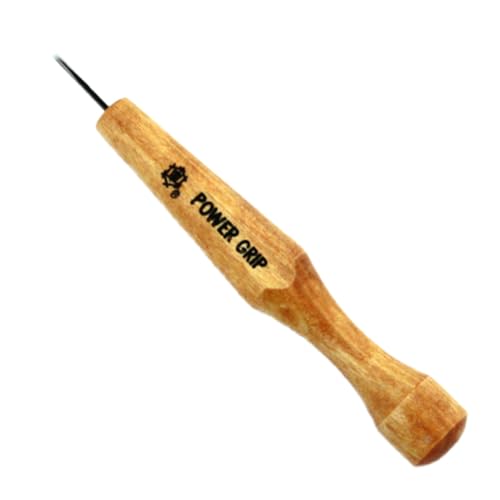 Mikisyo Power Grip Chisel Chisel Flat 0.06 inch (1.5 mm)