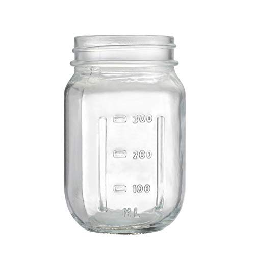 GICASA Rustproof 304 Stainless Steel Mason Jar Lotion Dispenser,Clear Glass Countertop Soap Dispenser for Bathroom Accessories, Oil Rubbed Bronze