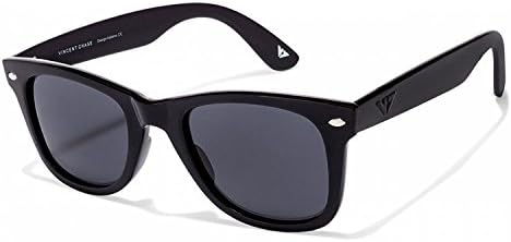 Vinparva wayferer Sunglasses With UV Protection - Stylish Unisex Sunglasses - Black