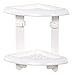 ZPC Zenith Products Corporation 370W Zenna Home, Bath and Shower Corner Caddy, White