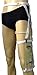 Catheter Leg Bag Strap - Lower - Large - by Secure Comfort: Urinary Catheter Leg Band, Silicone Non Slip Backing; Soft, Adjustable, Elastic, Hook and Loop Closure Holds Bottom Of Bag. ENJOY FREEDOM!