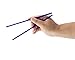 ChopGuru Silicone Chopsticks | Reusable | Dishwasher Safe | Non-Slip Grip | 9'' | 4 Pairs