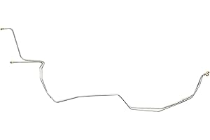Inline Tube Compatible with 1981-87 Chevrolet GMC Truck 2WD (Gas Motor Only) 700R4 5/16" Trans Cooler Lines 2pc, OE Steel