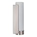 Linea di Liara Elina Brushed Nickel Wall Sconce Frosted Glass Shade Modern Sconces Wall Lighting Fixture Bathroom Sconce Vanity Wall Sconce and Wall Lamp for Living Room, UL Listed