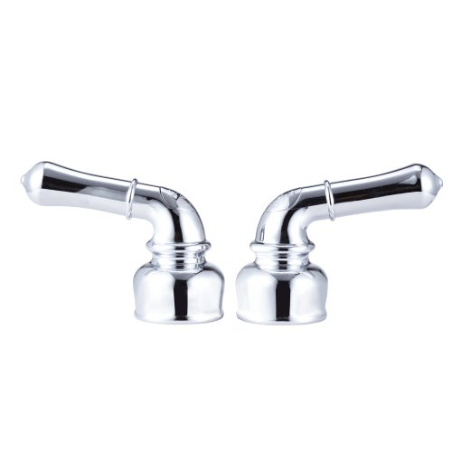 Dura Faucet DF-RKC-CP RV Replacement Hot and Cold Classical Handles (Chrome)