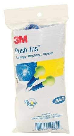 Ear Plugs, Corded, Varies per Eartip, PK5