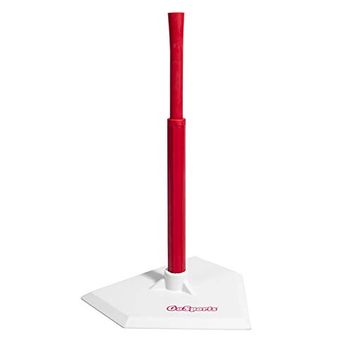 GoSports Baseball & Softball Batting Tee Adjustable Height Rubber Tee