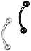 Set of 2 Eyebrow Rings: 16g 5/16