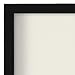 Americanflat 8x10 Shadow Box Frame with Shatter-Resistant Glass - Silhouette Collection - Large Shadow Box Display Case for Tabletop and Wall Display - Black with Soft Felt Back