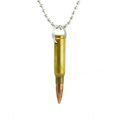 Round Designs Real Bullet Necklace with 23 Inch UK Ubuy