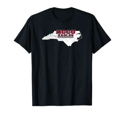North Carolina Central NCCU Eagle State Shape T-Shirt