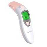 Infrared Forehead Thermometer Hanmir Dual Mode Forehead and Ear Digital Thermometer LCD Display Infrared Thermometer Suitable For Baby, Infant, Toddler and Adults