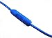 OFC Replacement Inline Remote and Mic Extension Audio Cable Cord for Monster Beats by Dr Dre Solo Solo HD Studio Wireless Pro Detox Mixr Executive Pill Headphones (Blue)
