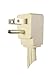 GoGreen Power (GG-25603) 14/3 3' SPT Appliance Cord, Beige, 3 Ft