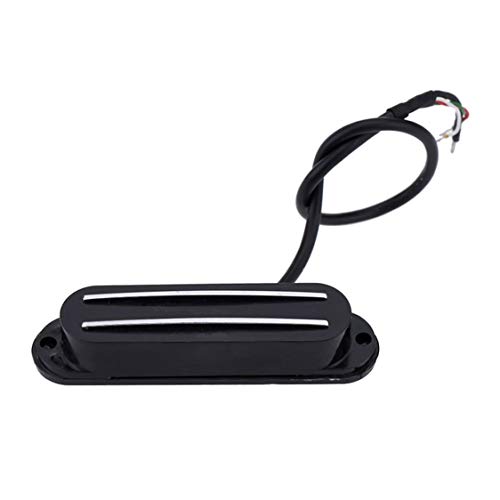 VIGE ST 4 Wire Magnetic Dual Rail Single Coil Humbucker Electric Guitar Pickup Fully Shielded Two Pole Guitar Parts & Accessories - Thumbnail 2