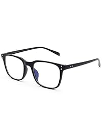 Livho gafas de bloqueo de luz azul, filtro de rayos azules, gafas de juego para mujeres, hombres, gafas cuadradas TR90, marco [anti fatiga, reduce el dolor de cabeza y mejor sueño]