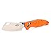 F7551 GANZO Firebird Pocket Folding Knife G10 Handle SS Blade (Orange)