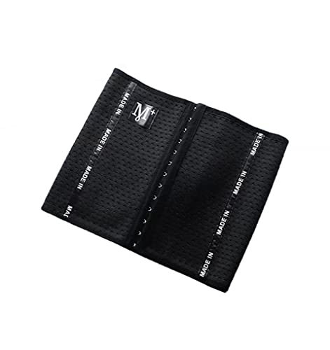 SXCDDYL Schwarzer postpartaler Bauchgürtel für Damen und Herren geeignet für Schlankheitsübungen mit elastischer Dreireihiger Bekleidung,Größe M, sc schwarz