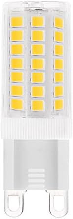 JCase G9 LED light Bulbs, 5W (40W Halogen Equivalent), 400LM, Daylight White (6000K), 120V, G9 Bi-pin Base, G9 Daylight White Bulbs for Home Lighting