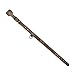Thick Leather Dog Collar for Medium - Large Size Dogs (21 to 26 Inches) Handmade by Hide & Drink :: Bourbon Brown