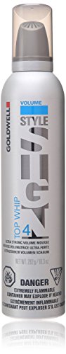 Goldwell Style Sign 4 Top Whip Ultra Strong Volume Mousse for Unisex, 10.3 oz.