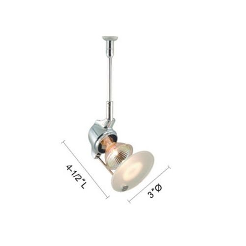 JESCO Lighting QAS109X3-CH ABIGAIL Low Voltage Quick Adapt Spots