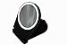 Floxite 15x Lighted Travel & Home Mirror, Black